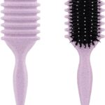 brosse à cheveux stylisante pour cheveux bouclés